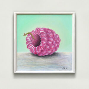 Hallonet, akrylmålning