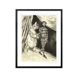 Harlekinen, konstposter