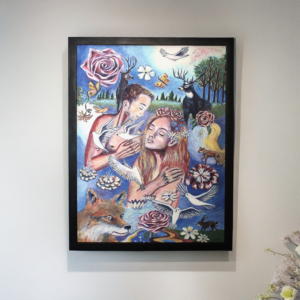 Mirakel, canvastryck