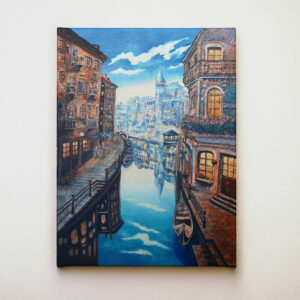 Venedig, oljemålning