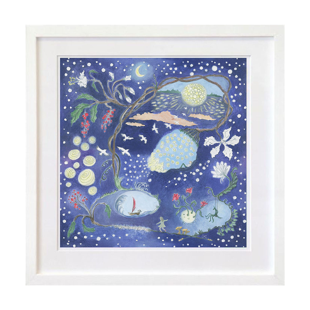 Universum, konsttryck