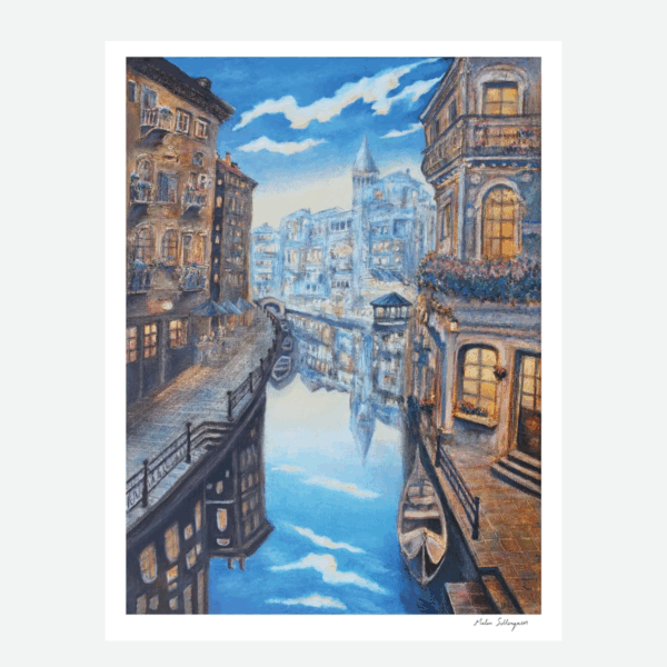Venedig, konsttryck