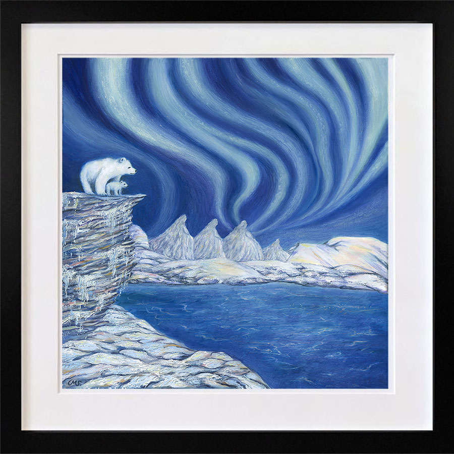 Norrsken, konsttryck