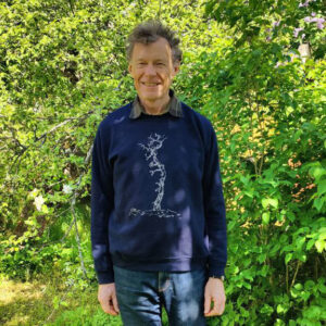 Sweatshirt-tröja med träd