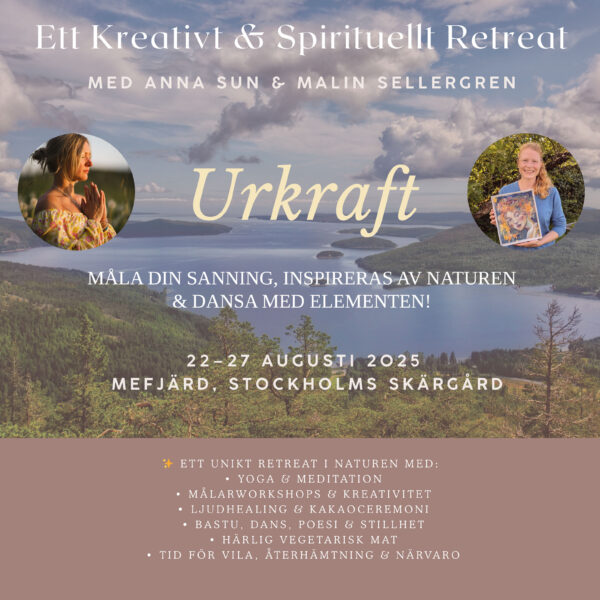Ett kreativt och spirituellt retreat i Stockholms skärgård 22-27 augusti